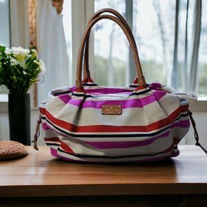 Kate Spade Oak Island Striped Stevie Diaper Bag